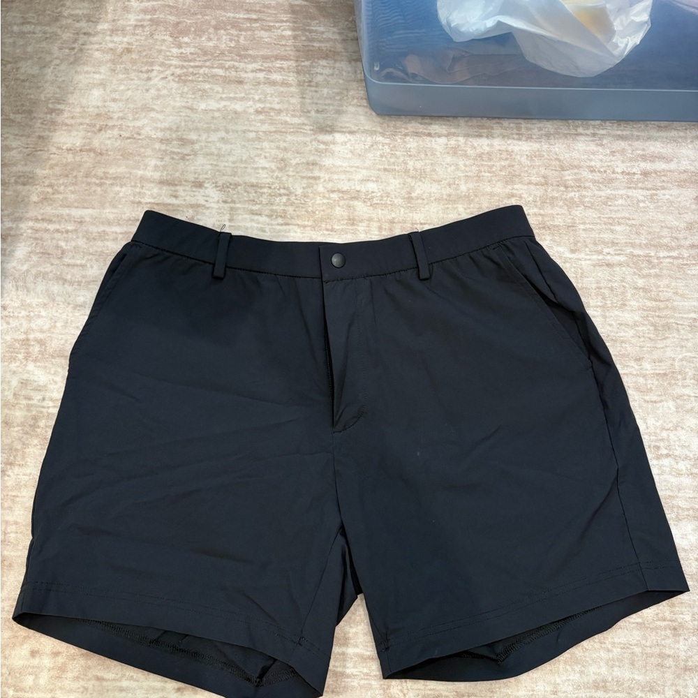 Men's Black Athletic Shorts